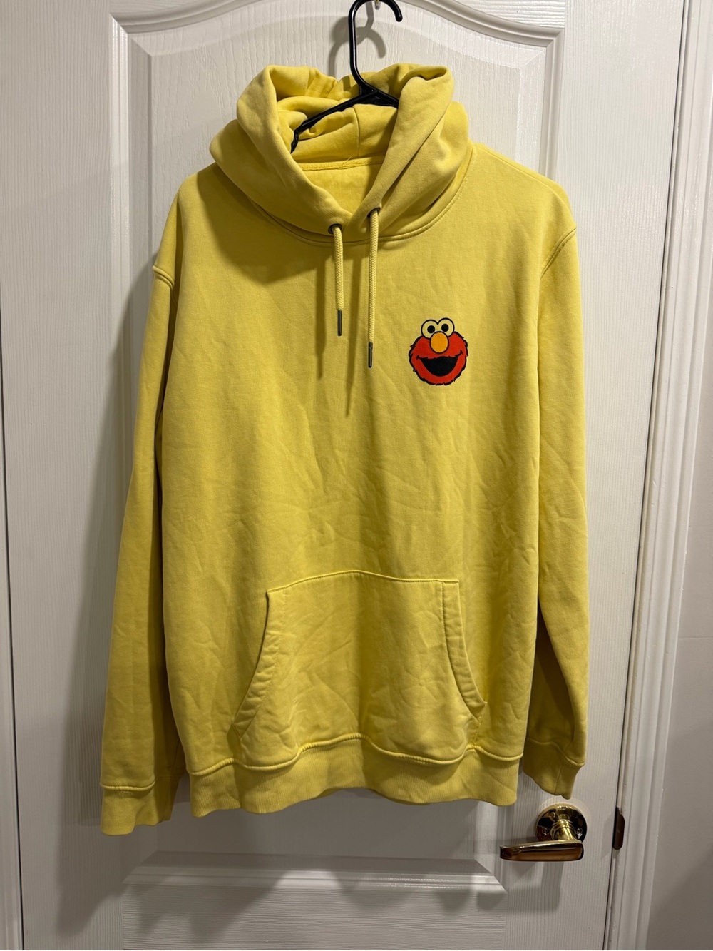 Yellow Elmo Graphic Hoodie